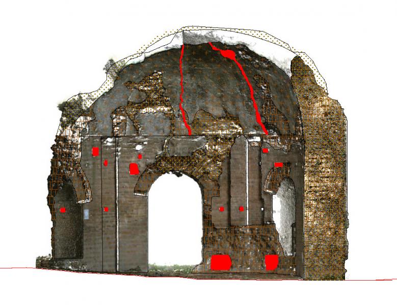 Rilievo laser scanner di strutture archeologiche e dell’area boscata siti in Villa Massenzia, nel Parco archeologico dell’Appia Antica – Roma