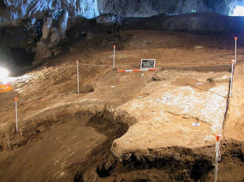 Saggi archeologici e rilievo della Grotta Di Nardantuono – Olevano Sul Tusciano – Salerno
