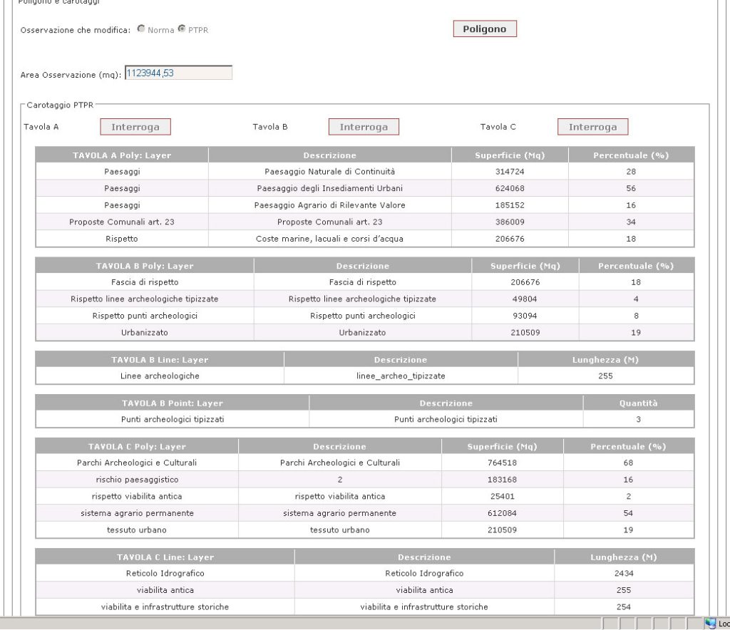Il sistema di gestione dell’Iter di approvazione delle modifiche al PTPR