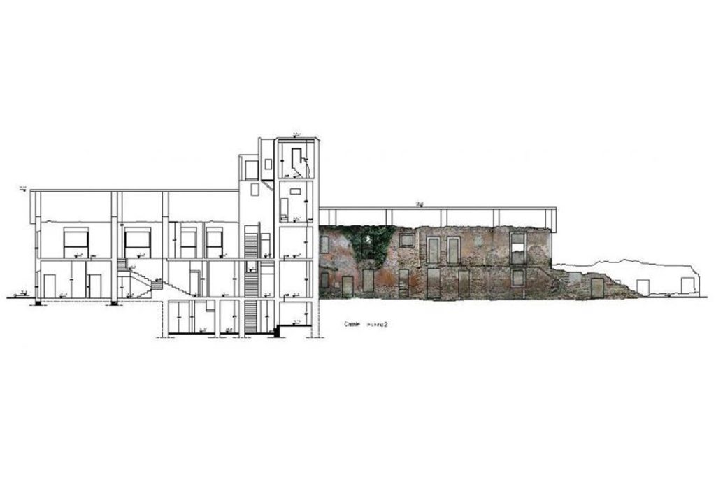 Rilievo dei casali di Tor Marancio nel Parco Regionale dell’Appia Antica – Roma