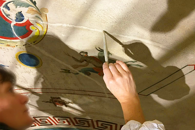 Palazzo Sanguinetti: ristrutturazione e recupero funzionale piano terra ad uso conservatorio